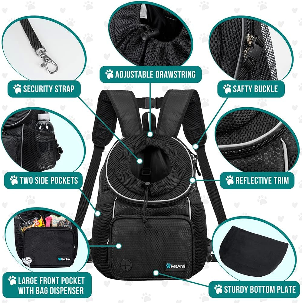 Front Carrier Backpack for Dogs and Cats